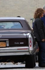 JENNIFER LOPEZ on the Set of Shades of Blue in Queens 08/23/2017