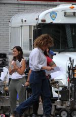 JENNIFER LOPEZ on the Set of Shades of Blue in Queens 08/23/2017