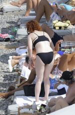 JESS GLYNNE in Bikini in St Jean Cap Ferrat 08/08/2017