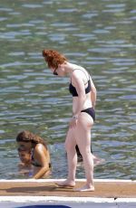 JESS GLYNNE in Bikini in St Jean Cap Ferrat 08/08/2017