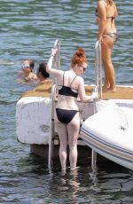 JESS GLYNNE in Bikini in St Jean Cap Ferrat 08/08/2017