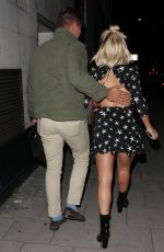 JESS WOODLEY at China Tang Restaurant in London 08/08/2017