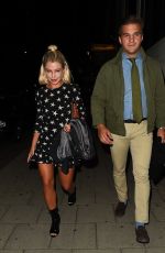 JESS WOODLEY at China Tang Restaurant in London 08/08/2017