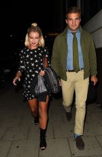 JESS WOODLEY at China Tang Restaurant in London 08/08/2017