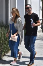 JESSICA ALBA  and Cash Warren Out in Los Angeles 08/20/2017