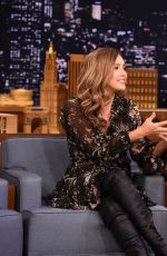 JESSICA ALBA on the Set of Tonight Show Starring Jimmy Fallon in New York 08/04/2017