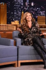JESSICA ALBA on the Set of Tonight Show Starring Jimmy Fallon in New York 08/04/2017