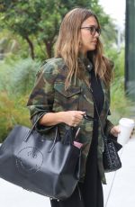 JESSICA ALBA Out and About in Los Angeles 08/25/2017
