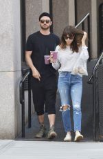 JESSICA BIEL and Justin Timberlake Out for a Juice in New York 08/28/2017