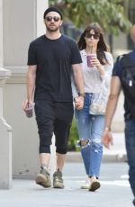 JESSICA BIEL and Justin Timberlake Out for a Juice in New York 08/28/2017