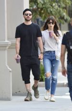 JESSICA BIEL and Justin Timberlake Out for a Juice in New York 08/28/2017