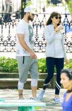 JESSICA BIEL and Justin Timberlake Out in New York 07/30/2017