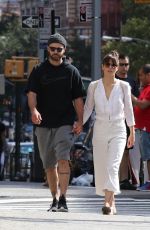 JESSICA BIEL and Justin Timberlake Out in New York 08/14/2017