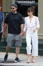 JESSICA BIEL and Justin Timberlake Out in New York 08/14/2017