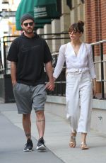 JESSICA BIEL and Justin Timberlake Out in New York 08/14/2017