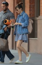 JESSICA BIEL Leaves Her Hotel in New York 08/10/2017
