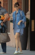 JESSICA BIEL Leaves Her Hotel in New York 08/10/2017
