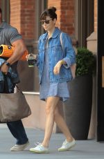 JESSICA BIEL Leaves Her Hotel in New York 08/10/2017