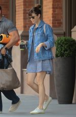 JESSICA BIEL Leaves Her Hotel in New York 08/10/2017