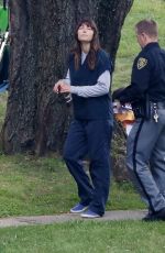 JESSICA BIEL on the Set of The Sinner in New York 08/03/2017