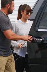 JESSICA BIEL on the Set of The Sinner in New York 08/11/2017