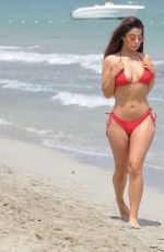 JESSICA HAYES in Bikini at a Beach in Ibiza 08/02/2017