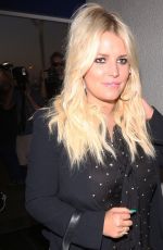 JESSICA SIMPSON at LAX Airport in Los Angeles 08/07/2017