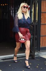 JESSICA SIMPSON Leaves Bowery Hotel in New York 08/08/2017