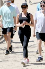 JESSICA WRIGHT Out Hiking at Runyon Canyon in Los Angeles 08/19/2017