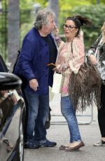 JESSIE WALLACE Leaves ITV Studios in London 08/22/2017