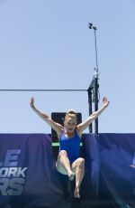 JILL WHELAN on the Set of Battle of the Network Stars 08/24/2017
