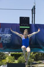 JILL WHELAN on the Set of Battle of the Network Stars 08/24/2017