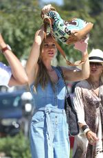 JOANNA KRUPA at a Gas Station in Los Angeles 08/08/2017