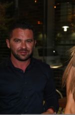 JOANNA KRUPA Out for Dinner in Miami Beach 08/17/2017
