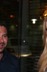 JOANNA KRUPA Out for Dinner in Miami Beach 08/17/2017