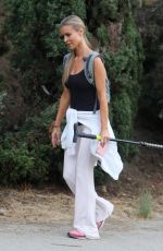 JOANNA KRUPA Out Hiking in Hollywood Hills 08/14/2017