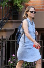 JODIE FOSTER Out and About in New York 08/17/2017