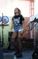 JOJO FLETCHER Performs at Billboard Hot 100 Festival in Wantagh 08/19/2017