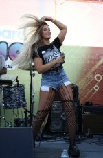 JOJO FLETCHER Performs at Billboard Hot 100 Festival in Wantagh 08/19/2017