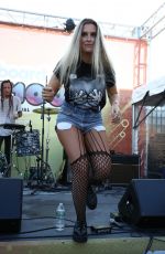 JOJO FLETCHER Performs at Billboard Hot 100 Festival in Wantagh 08/19/2017