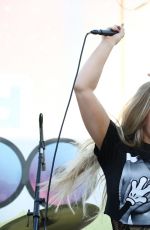 JOJO FLETCHER Performs at Billboard Hot 100 Festival in Wantagh 08/19/2017