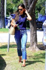JORDANA BREWSTER in Jeans Out Shopping in Beverly Hills 08/16/2017