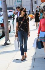 JORDANA BREWSTER Out Shopping in Beverly Hills 08/23/2017