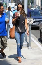 JORDANA BREWSTER Out Shopping in Beverly Hills 08/23/2017