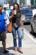 JORDANA BREWSTER Out Shopping in Beverly Hills 08/23/2017