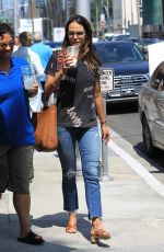 JORDANA BREWSTER Out Shopping in Beverly Hills 08/23/2017