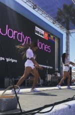 JORDYN JONES Performs at 2017 Paul Mitchell Supergirl Pro in Oceanside 07/30/2017