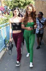 JOURDAN DUNN and NEELAM GILL at at Notting Hill Carnival in London 08/27/2017