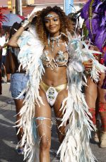 JOURDAN DUNN at Carnival in Barbados 08/07/2017
