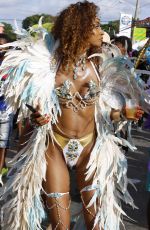 JOURDAN DUNN at Carnival in Barbados 08/07/2017